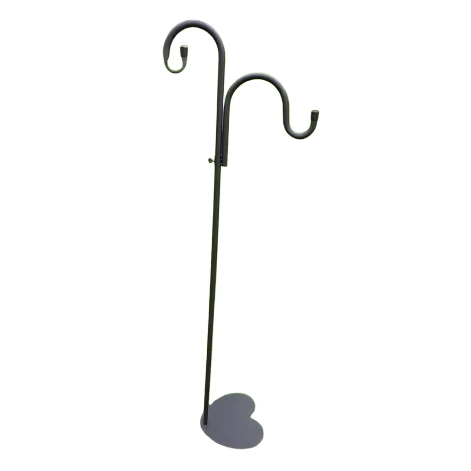 Shepherds Hook Stand Indoor Display Hanger for Lights Signs Bird Feeder-picture-16