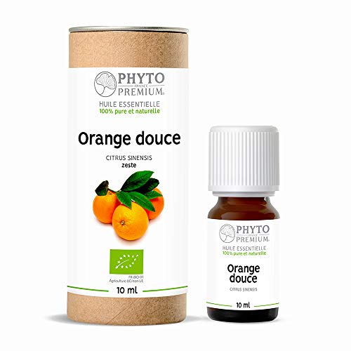 HUILE ESSENTIELLE D' ORANGE DOUCE - Citrus sinensis (BIO) - 10 ml Cover