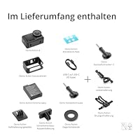 DJI Osmo Action 4 Motorrad- und Mountainbike-Combo – Erstelle hochwertiges 4K/120fps Filmmaterial mit einem intensiven 155°-Sichtfeld, Körperkamera mit einem 1/1,3-Zoll-Sensor, mit tragbarer Brustgurt – Ansicht 6