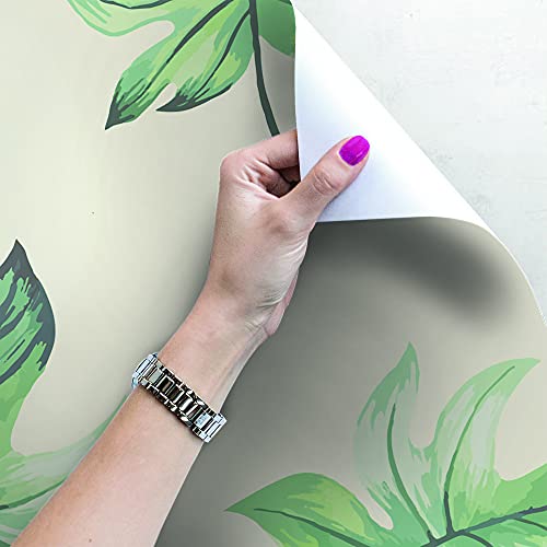 Feuilles tropicales autocollantes pour masquer les imperfections - 4