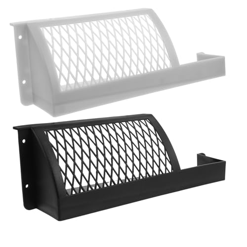 BCOATH 2 Piezas Repuestos para Portería de Futbolín Caja Sujetapelotas de Plástico Accesorios para Mesa de Fútbol Familiar Negro y Gris