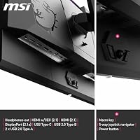 MSI MPG 272URXDE QD-OLED Gaming Monitor, 27 Zoll, 4K UHD, 240 Hz, 0,03 ms – Ansicht 6