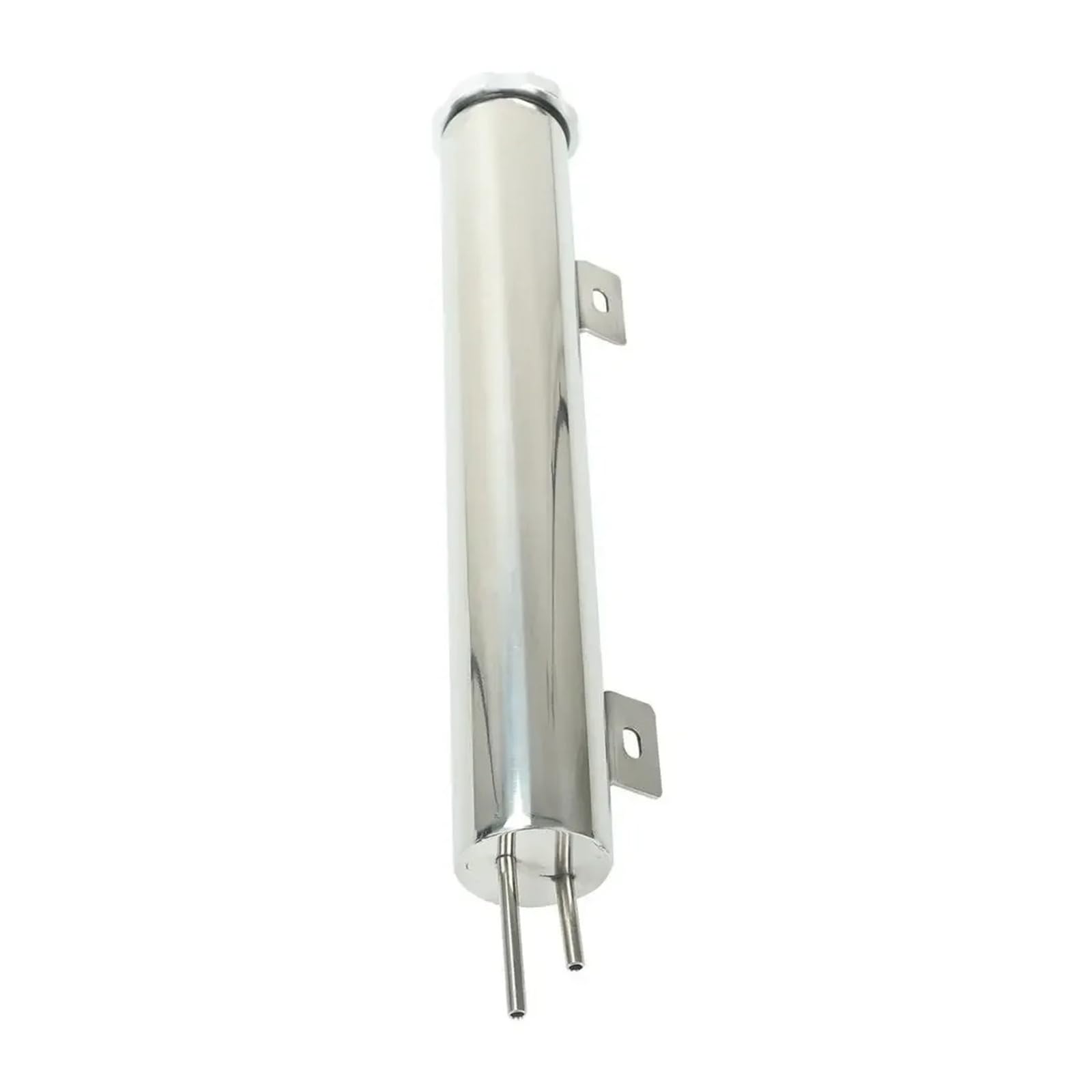 Accessoires Refroidissement Radiateur Modification Voiture 20OZ Réservoir Débordement Liquide EAcier Inoxydable Poli 2 "x 13" Vase De Liquide De Refroidissement