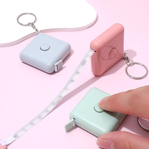 Cinta métrica retráctil mini 1.5m con llavero miniatura 1
