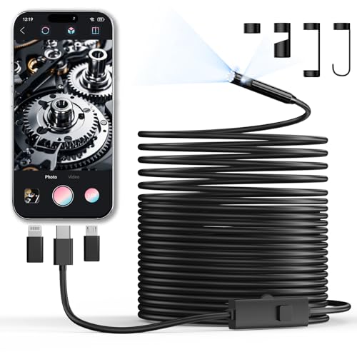 CTEOUNPT Dual Lens 32ft Endoscope