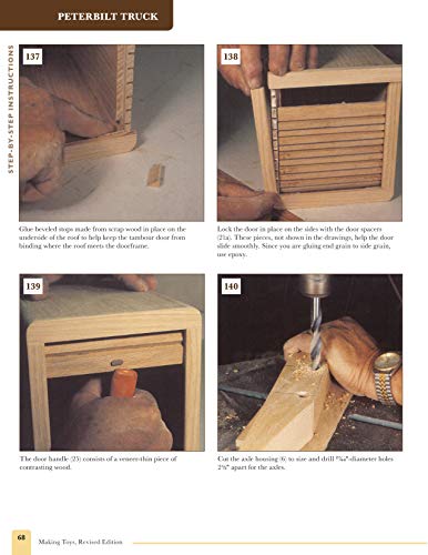Making Toys, Revised Edition: Heirloom Cars and Trucks in Wood (Fox Chapel Publishing) Complete Guide with a Step-by-Step Peterbilt Project and Detailed Plans for a Ford Model A, 1932 Buick, and More - Image 6