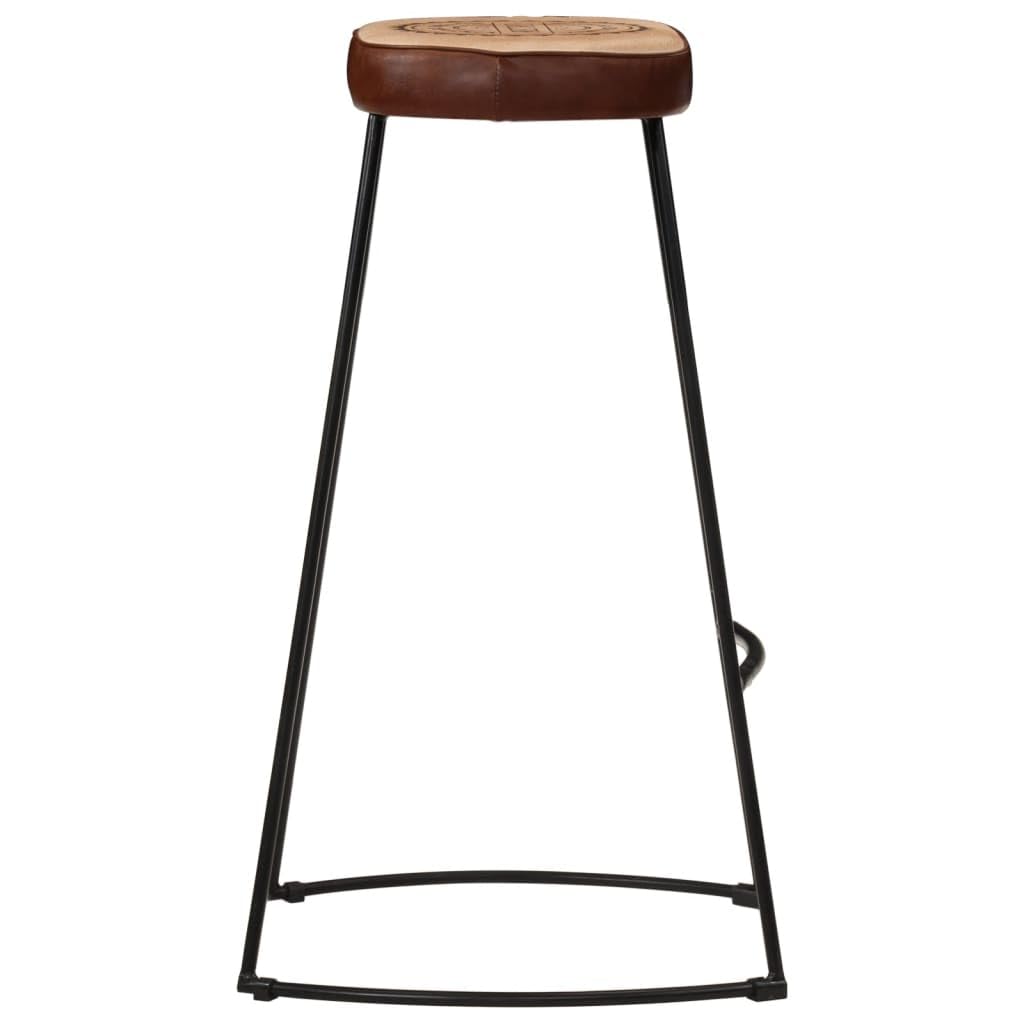 5-częściowy zestaw barowy z szorstkiego drewna mango i metalu ze stołem, cztery stołki barowe i wytrzymała konstrukcja do jadalni, kuchni lub salonu, idealny na rodzinne obiady, śniadanie i