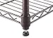 TRINITY 4-Tier Adjustable Wire Shelving with Wheels and Backstands for Kitchen Organization, Garage Shelf Rack, NSF Certified, 1400 Pound Capacity, 36