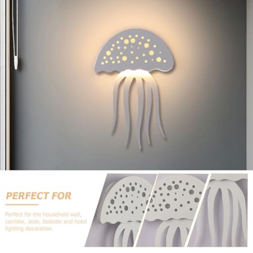 Iluminación de pasillos con lámpara de medusas LED sin gastar luz 4