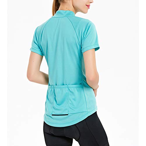 Catena YMX05W-FU Women'S Cycling Jersey Short Long Sleeve Workout Shirt Running Top Moisture Wicking Workout Sports T-Shirt thumb #1