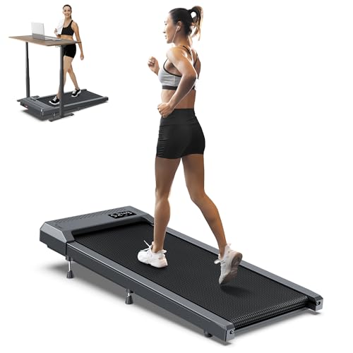 10% Incline Walking Pad Treadmill 265 lb Capacity, Under