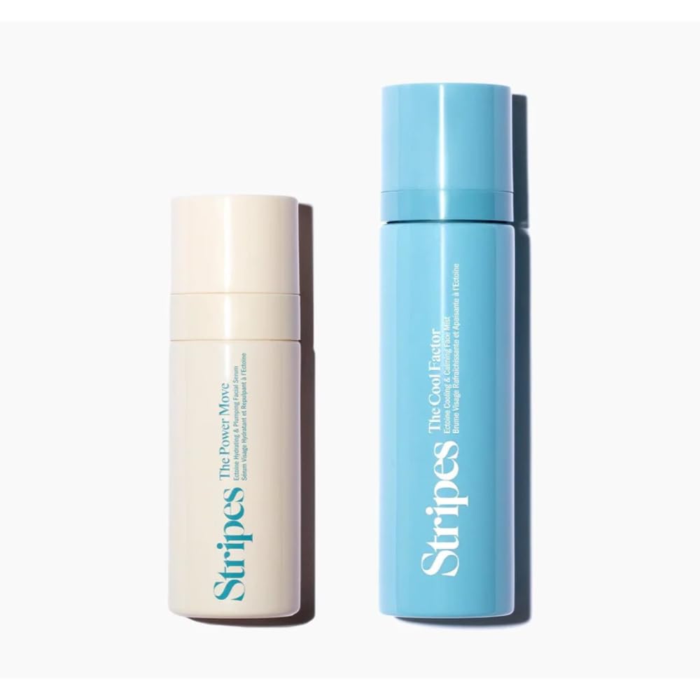 STRIPES by Naomi Watts - Mask Me Anything Bundle - Hydrating Cooling Mist & Firming Facial Serum