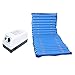 PHASFBJ Matelas Anti Escarres a Air, Coussin Gonflable À Air Alterné avec Compresseur pour Escarres de Niveau I ou II Matelas Imperméable Anti-Escarres 195 * 90,Normal Pump,with hole2
