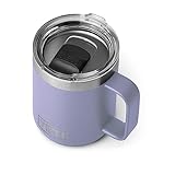 YETI Rambler 10 oz Stackable Mug, Vacuum Insulated, Stainless Steel with MagSlider Lid, Cosmic Lilac