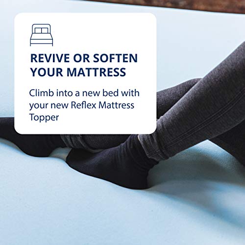 ViscoSoft Memory Foam Mattress Topper Full - Image 4