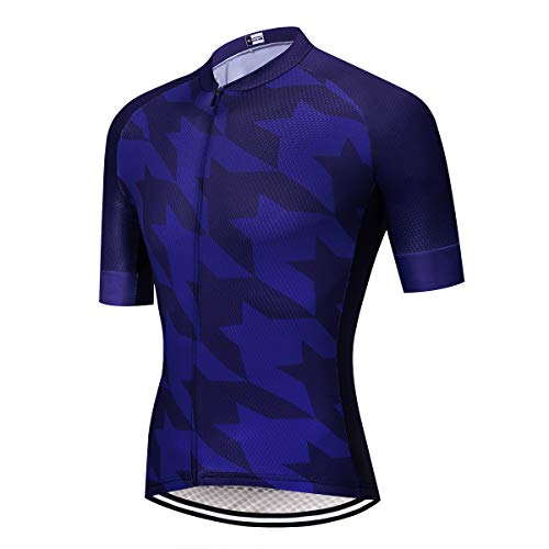 RUIKODOM Verano Hombre Cycling Jersey Maillot Ciclismo Mangas Cortas Camiseta de Ciclistas Ropa Ciclismo