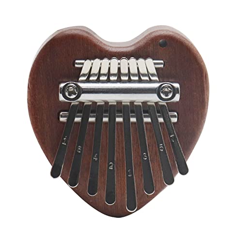 Mini Piano de Pulgar WorthPlanet 8 Teclas Portátil Instrumento Piano Dedo Alta Calidad Exquisito Dedo Pulgar Piano con Cordón para Niños Adultos Principiantes Música Regalo W150011 (Style 1) Cover