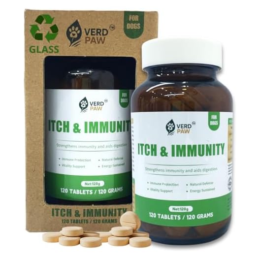 VERDPAW Allergy Relief Tablets for Dogs