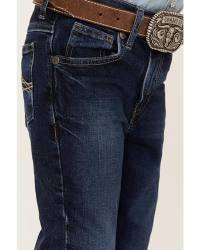 Wrangler Toddler-Boys' 20X Dark Wash 42 Vintage Bootcut Jeans Blue 1T REG2