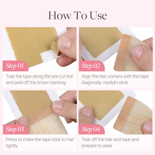 Image of GOO GOO Strong Adhesion Double Sided Replacement Tape Tabs, 72 Pcs