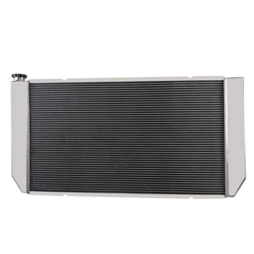 CoolingSky 3 Row All Aluminum Radiator +Fan Shroud Combo &Relay Kit for 1994-2000 Chevy GMC C/K 2500 3500 C6500 7.2L 7.4L Trucks - Thumbnail 5
