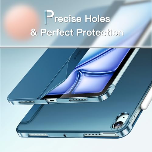 Image of JETech Case for iPad Air 11 inch M4 /M3 /M2 & Air 5 /4 10.9 inch, Blue