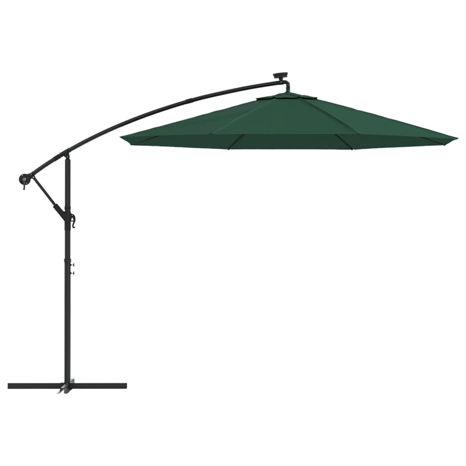 Telo di Ricambio per Ombrellone a Sbalzo Verde 300 cm,Telo Gazebo Copertura in Tessuto Poliestere 100% - Telo per Gazebo da Giardino Esterno Vari Modelli