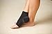 Foot Angel FALW-MC24/6 Anti-Fatigue Compression Foot Sleeve for Plantar Fasciitis Relief, Large/X-Large, Black, L-XL