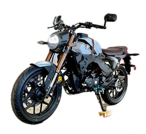 Lifan KPM 200 White Cafe Racer