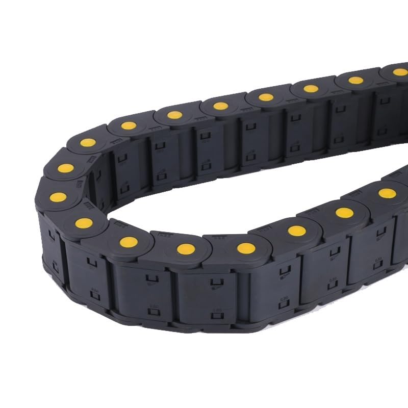 Brückenkette 25 * 57 25 * 70 25 * 77 25 * 103 Offene Kabelschleppkette Drahtträgerschleppleine Kabelträgerschleppkette(55mm,25x70 mm,Bridge type chain)
