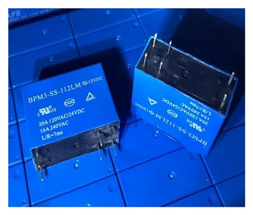 Relé BPM3-SS-112LM 12V de 6 pines y 16A para placas de circuito impreso PCB