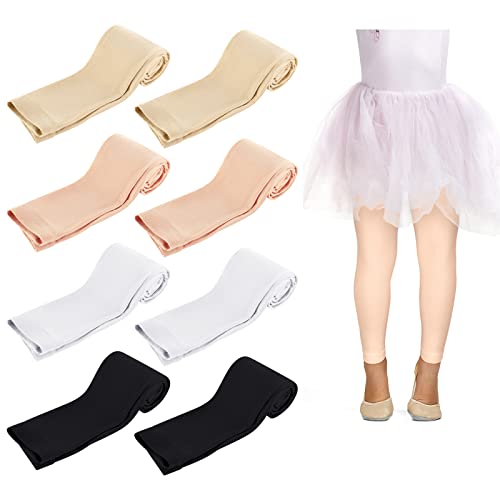 8 Pair Girls Footless Tights Soft Dance Tights Footless Girls Ballet Tights Footless Dance Leggings For Girls Student Toddler (6-9 Years) #TOP25