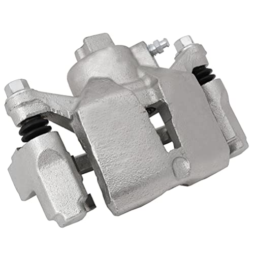 Image of SCITOO 18B4644 Rear Left Disc Brake Caliper With Bracket Silver | Fit For Buick,For Chevrolet,For Oldsmobile,For Pontiac Models - For Allure 2008-2009,For Century 2004-2005 1PC