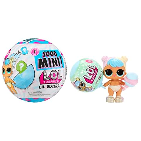L.O.L. Surprise! Lil Sisters- with Collectible Doll, 5 Surprises, Mini Ball, Limited Edition Dolls- Great Gift for Girls Age 4+ Cover