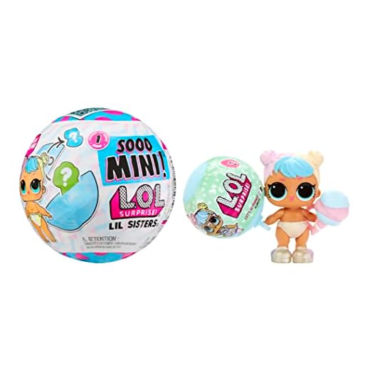 L.o.l. Surprise! Lol Surprise Sooo Mini Lil Sisters - Surtido Aleatorio - Incluye Muñeca Lil Sister Coleccionable Edición Limitada, 5 Sorpresas Y Bolas Sorpresa Mini Lol - Regalo Para Niños De 4+ Años