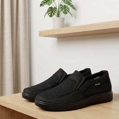 Mocasines de malla para hombre transpirables y ligeros para caminar con total comodidad 7