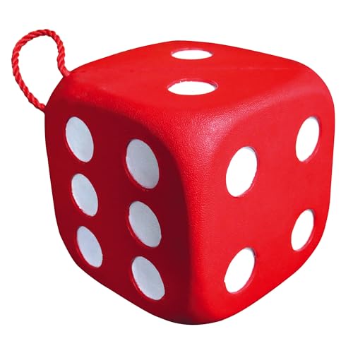 Image of Morrell 2 Pack High Roller Foam Archery Target, 6-Sided Cube with 21 Bullseyes, Red, 13 inch x 13 inch - Portable Backyard Target for Broadheads, Field Points, Compound Bows & Crossbows, Carrying Handle