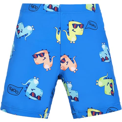 Boy's 3 Piece Swimsuit Sun Protective Rashguard Swim Shirt+ Short UPF 50+ Sun Hat Swimwear Set3