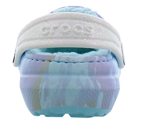 Image of Crocs Cloud Lined Clog Baby Boys Shoes Size 10, Color: Multi-Colored /Blue-Multi-Colored