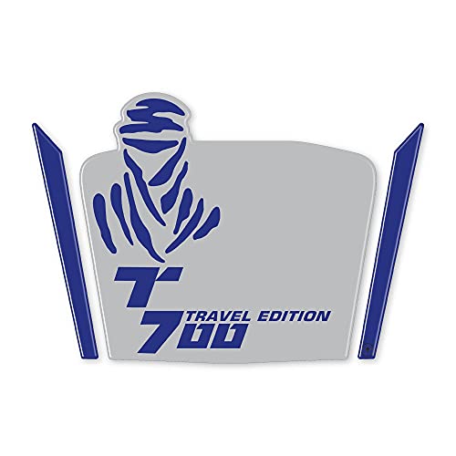 Labelbike 3D Sticker Screen Protector compatible with Yamaha Tenere 700 2019-2021 Blue