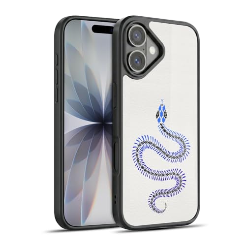 Coque renforcée iPhone 17 évite les bris d'écran en gel bleu