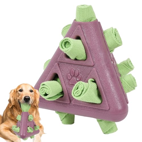 Jouet pyramide avec distributeur de nourriture pour chiens gloutons - 7