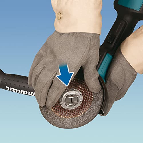 Makita DGA519RMJ Winkelschleifer 18 V LXT Ø 125 mm (2 x 4,0 Ah) aus Makpac – Bild 6