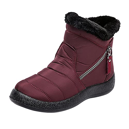 Botas de trabajo impermeables para mujer, botas de combate para mujer, botas de plataforma con cordones, botas de cuero de moda, botas de combate con cremallera lateral, botas de combate de fondo