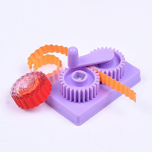 Quilling Crimper,Plastic Papaer Quilling Machine Shape Making Paper Crimper Tool Crimping Paper Craft Quilled Tool Shaper for Artwork Scrapbooks