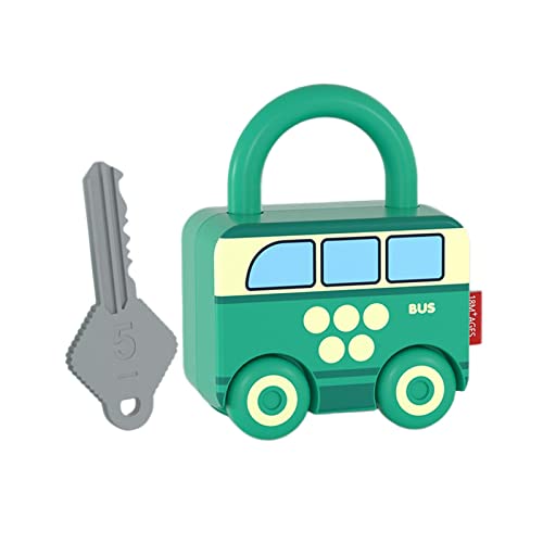 Image of Lock and Key Car Toy Practical Skill Matching Toys for Preschool Children Nus