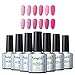 Produktbild Soak Off nagellack UV LED gel gellack von Fairyglo nail art Maniküre 12 Farbe 10ML Kit