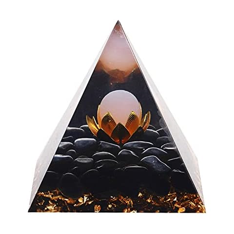 Handmade Amethyst Orgonite Pyramid for Healing Cover