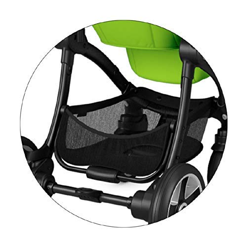Kiddy Evostar 1 | Kompakter Tandem-Kinderwagen ab 6 Monate | Zwillingskinderwagen | Geschwisterwagen | DLX Kollektion | Urban Camo