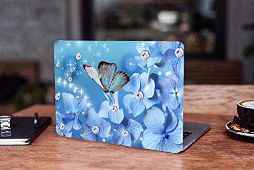Image of GalaxsiaTM Butterfly D18 Vinyl Laptop Skin /Sticker /Cover /Decal Compatible for Any 14 inch Inches Laptop (Hp /Dell /Sony /Acer /Lenovo /Asus. Etc) Or Notebook.